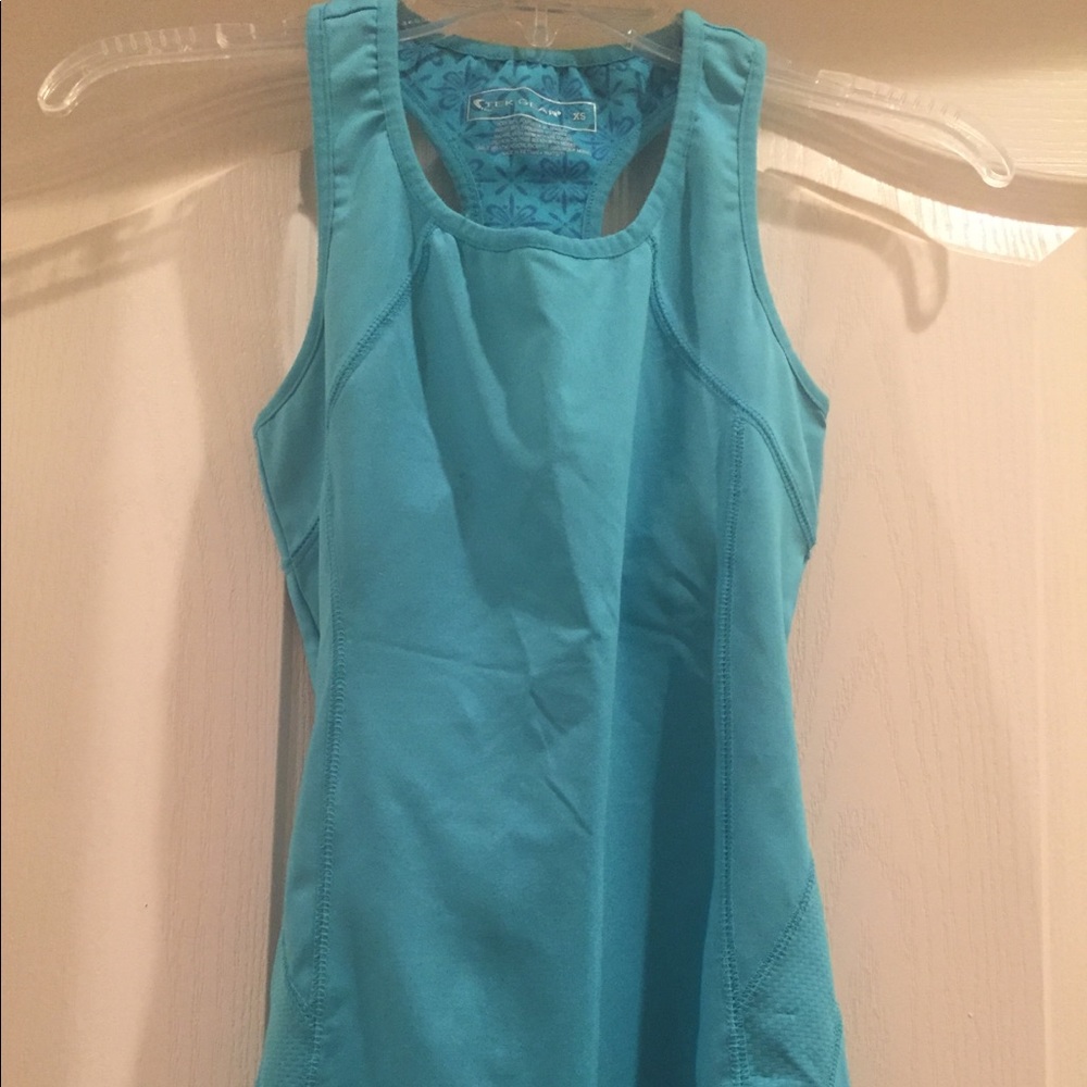 Light Blue Workout Top